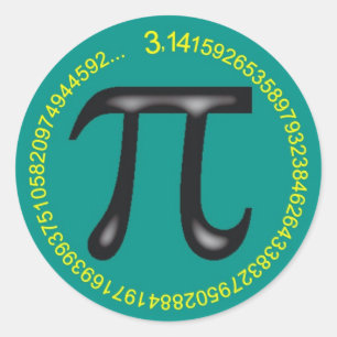 PI CLASSIC ROUND STICKER