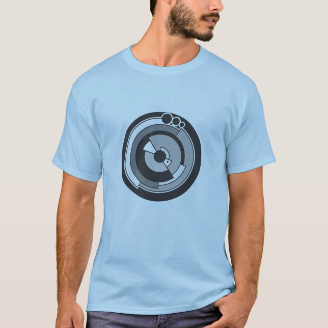 pi crop circle tee shirt (Front)