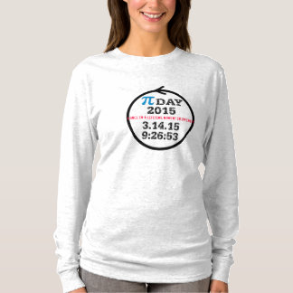 Pi Day 2015 (grey tshirt women M)