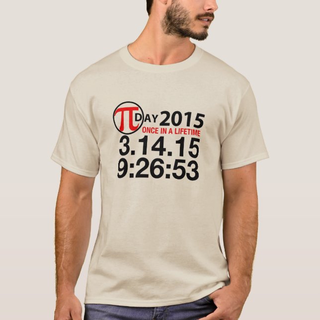 Pi Day 2015 T-Shirt (Front)
