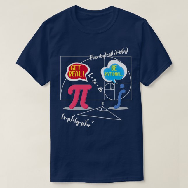 Pi Day 2020 Mathematics Nerd Math Teacher Formula T-Shirt (Design Front)
