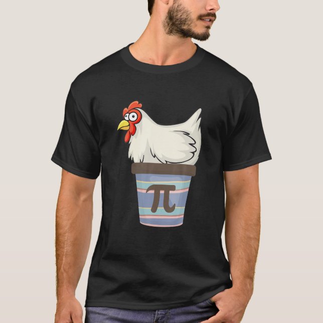 PI Day 2022 Math Lover Mathematics Chicken Pot Pie T-Shirt (Front)