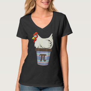 Pi Day 2022 Math Mathematics Chicken Pot Pie Outf T-Shirt