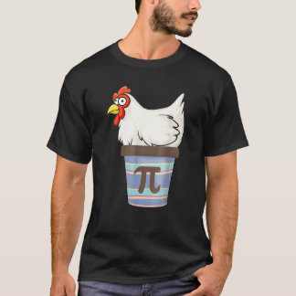 Pi Day 2022 Math  Mathematics Chicken Pot Pie Outf T-Shirt