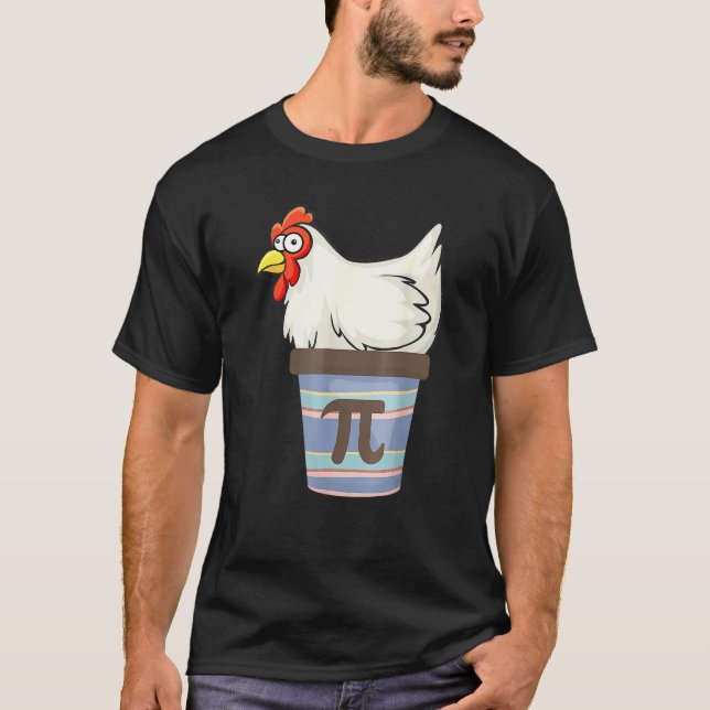 Pi Day 2022 Math  Mathematics Chicken Pot Pie Outf T-Shirt (Front)