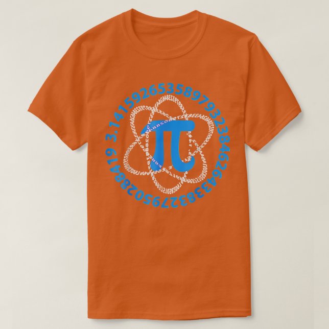 PI Day 2022 Shirt Atom PI Math Geek Science Lovers (Design Front)