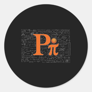 Pi Day 2025 Math Science Funny Teacher Gift  Classic Round Sticker