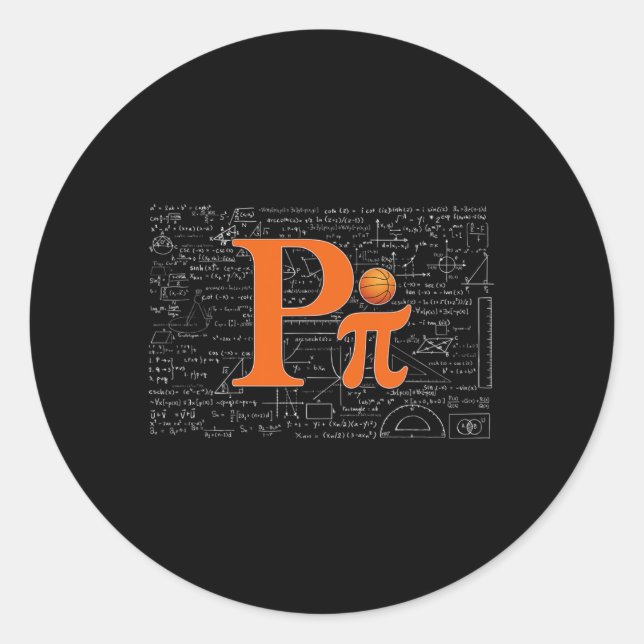 Pi Day 2025 Math Science Funny Teacher Gift  Classic Round Sticker (Front)