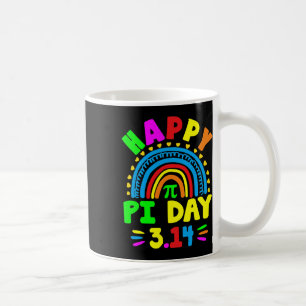 Pi Day 2025 Pi Day Rainbow Coffee Mug