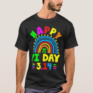 Pi Day 2025 Pi Day Rainbow T-Shirt