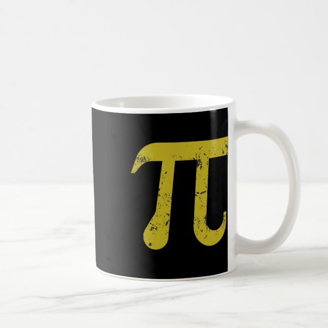 Pi Day 2025 Pi Symbol  Coffee Mug (Right)