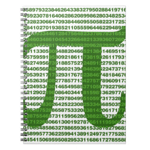 Pi Day 3.14 Spiral Notebook