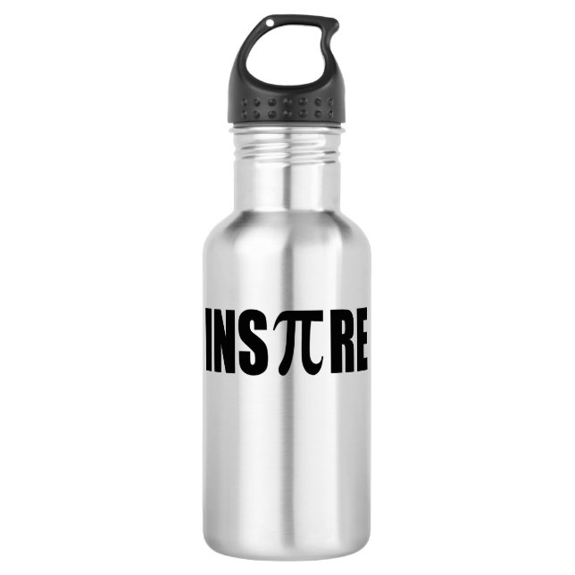 Pi Day 710 Ml Water Bottle (Front)