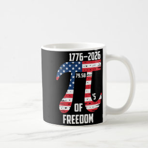 Pi Day American Flag Patriotic Math Nerd Geek 314 Coffee Mug