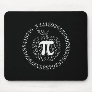 Pi Day Apple Graphic Cute Funny Math Lover Pie Pun Mouse Pad