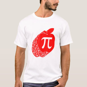 Pi Day Apple Pi Math Teacher 3.14 Math Geek Major T-Shirt