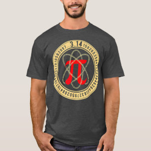Pi Day Atom Pi Math Geek Science Lovers Premium T-Shirt