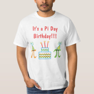 Pi Day Birthday Tee