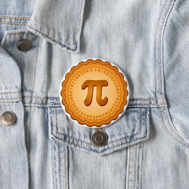 Pi Day, Celebrate Math! Button (Math Lovers Pi Day Button
Make a statement at your Pi Day party!)