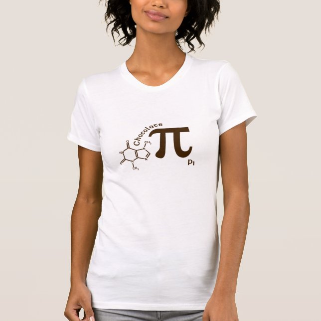 Pi Day Chocolate Pi Shirt (Front)