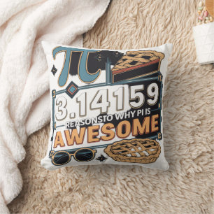 Pi Day Cushion