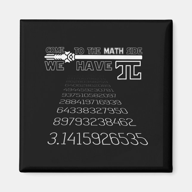 Pi Day Funny Excellent Graphic Quote Print Math Lo Magnet (Front)