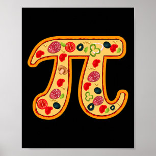 Pi Day Funny Hilarious Hidden Pie Joke Thanksgivin Poster