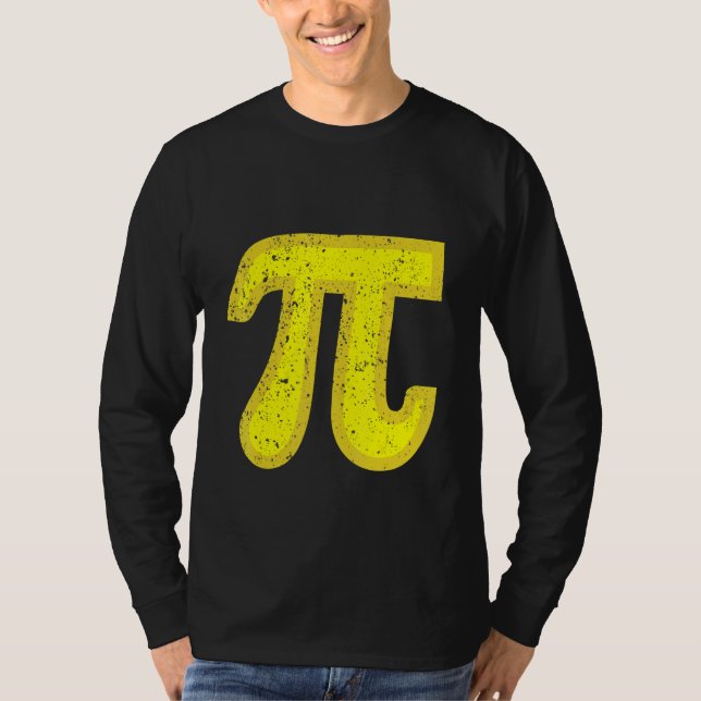 Pi Day   Graphic Apparel Pi Symbol  Maths Nerds Fo T-Shirt (Front)