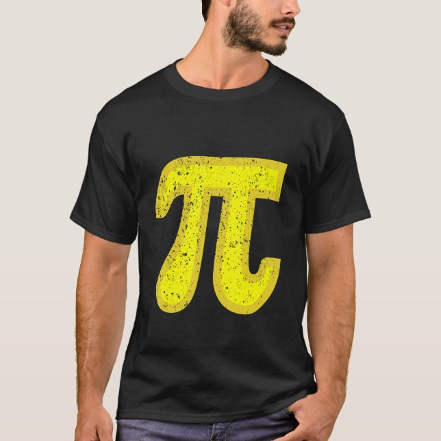 Pi Day   Graphic Apparel Pi Symbol  Maths Nerds Fo T-Shirt (Front)