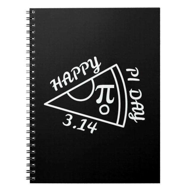 Pi Day Happy Pi Day Notebook (Front)