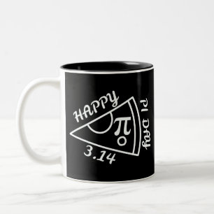 Pi Day Happy Pi Day Two-Tone Coffee Mug