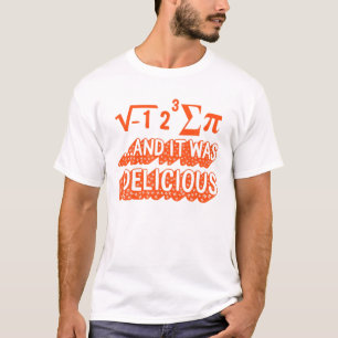 Pi Day I Ate Sum Pi Equation Math Teacher 3.14 Mat T-Shirt
