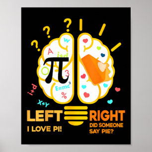 Pi Day Inspires Me To Make Irrational Decisions  Poster