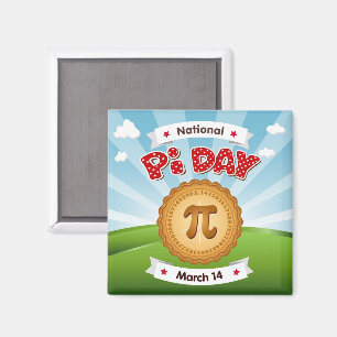 Pi Day Magnet