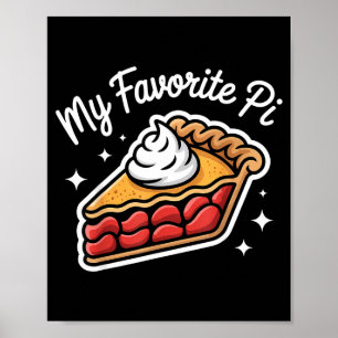 Pi Day March 14 Math Nerd Pie Food Funny Gift Outf Poster