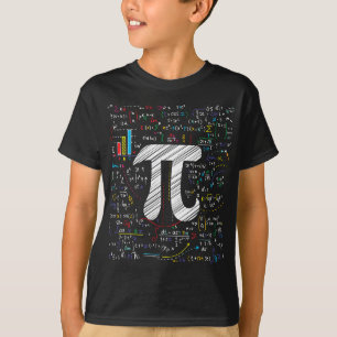 Pi Day Math Equation  Math Teacher Student Geek Gi T-Shirt