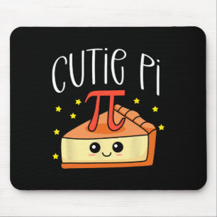 Pi Day Math Lover Student Teacher 3.14 Cutie Pie  Mouse Pad