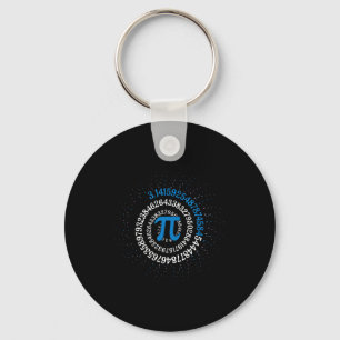Pi Day Math Nerd Geek 3.1415 Irrational Number Pi  Key Ring