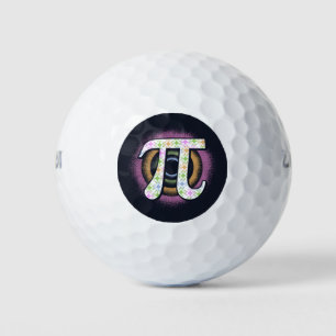 Pi Day Math Nerd Golf Balls