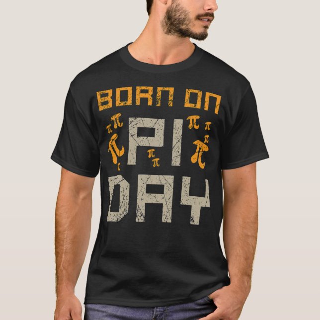 Pi Day Math Number 3 T-Shirt (Front)