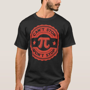 Pi Day Math Teacher Nerd Algebra Pi diver T-Shirt