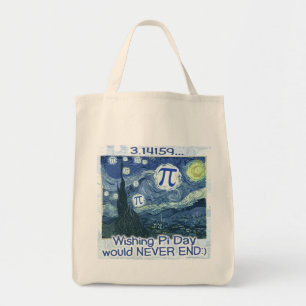 Pi Day Never Ends by Mudge Studios Tote Bag