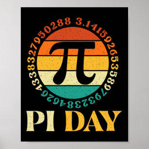 Pi Day - Pi Day Math Lover Pi Symbol Science  Poster