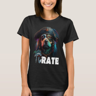 Pi Day Pi rate Dog 314 Funny Math Science Teacher T-Shirt