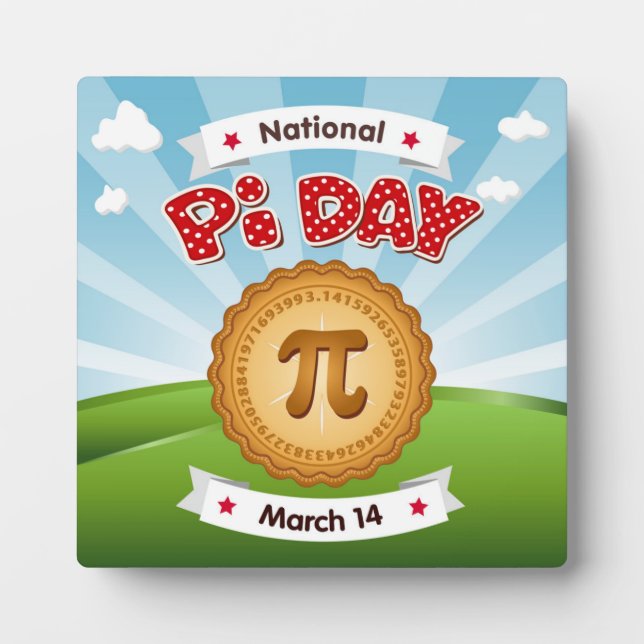 Pi Day Plaque (Front)