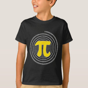 Pi Day Spiral Pi Math Science For Pi Day 3.14 T-Shirt