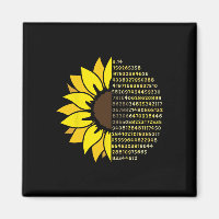 Pi Day Sunflower 3.14 Pi Number Symbol Math Scienc