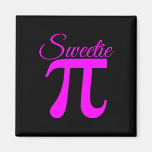 Pi Day Sweetie Pi Cute Women Girl Daughter Mum Gir Magnet