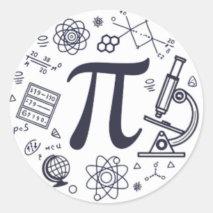 Pi Enthusiast Classic Round Sticker