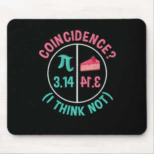 Pi Equals Pie For Pi Day Celebrated On 3-14 March Mouse Pad